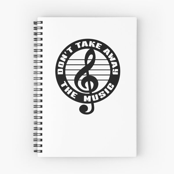 Item preview, DON'T TAKE AWAY THE MUSIC. V2. BLACK. POCKET PRINT. designed and sold by 5hertz.