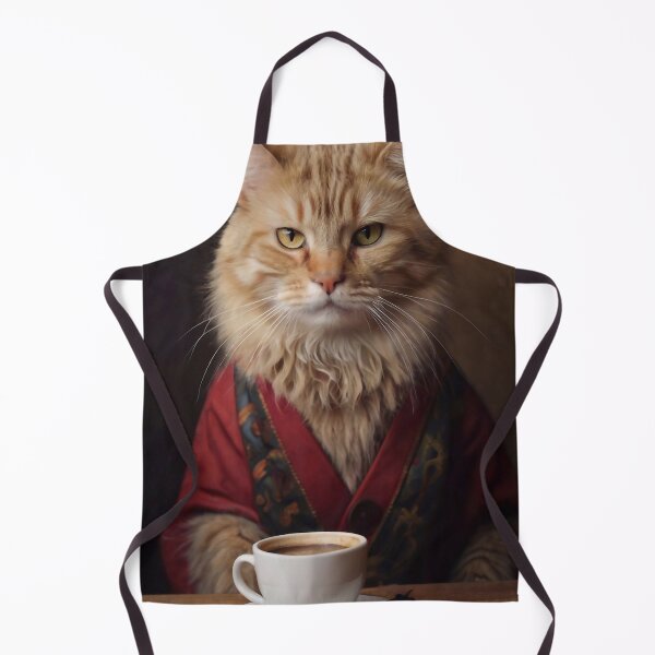 Item preview, Cat with coffee designed and sold by m-y-A-I-A-R-T-.