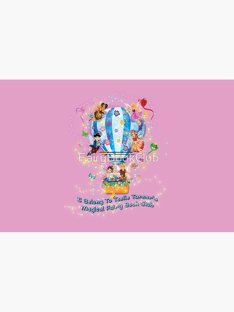 Thumbnail 2 of 2, Laptop Sleeve, Up~UP~and Away With The Magical Fairy's Balloon~Pink Surprise™ designed and sold by FairyBookClub.