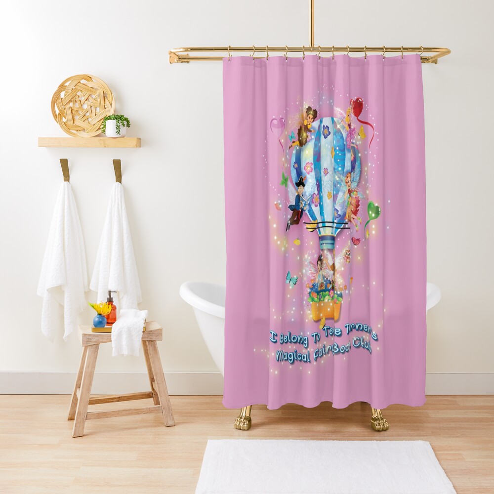 Item preview, Shower Curtain designed and sold by FairyBookClub.