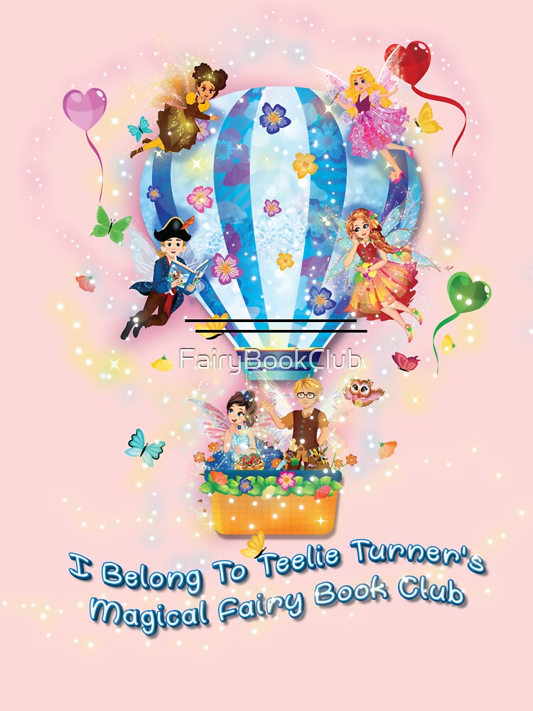 Thumbnail 2 of 2, Baby One-Piece, Up~UP~and Away With The Magical Fairy's Balloon~Pink Surprise™ designed and sold by FairyBookClub.