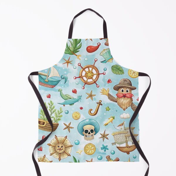 Item preview, Pirate seamless pattern designed and sold by Erik Visnievskij.