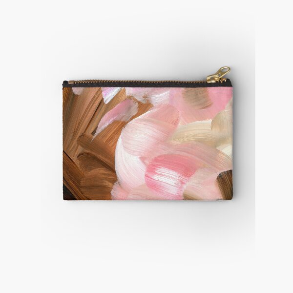Item preview, “Araminta” Collection 10, Pink Beige And Brown Abstract Acrylic Painting designed and sold by BlessartAE.
