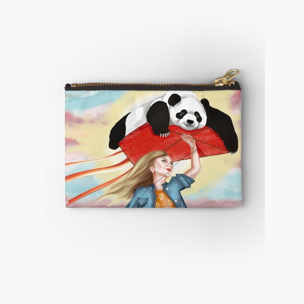 Item preview, Adorable panda watching the sky sitting on the roof designed and sold by Pandositive.