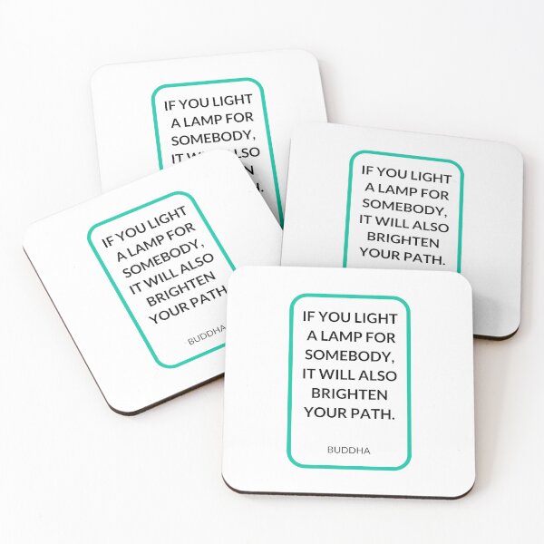Item preview, IF YOU LIGHT  A LAMP FOR SOMEBODY,  IT WILL ALSO BRIGHTEN  YOUR PATH. designed and sold by Inspirationmotivation.