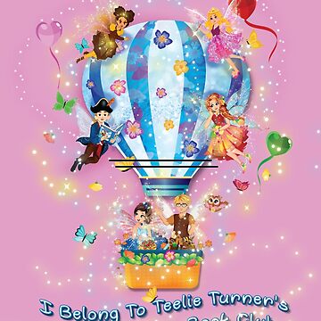 Artwork thumbnail, Up~UP~and Away With The Magical Fairy's Balloon~Pink Surprise™ by FairyBookClub