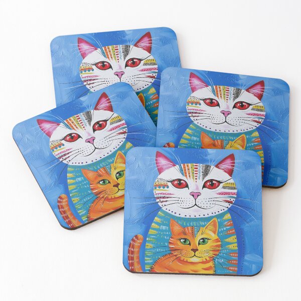 Item preview, Duo of Cats designed and sold by FatGiantCat.