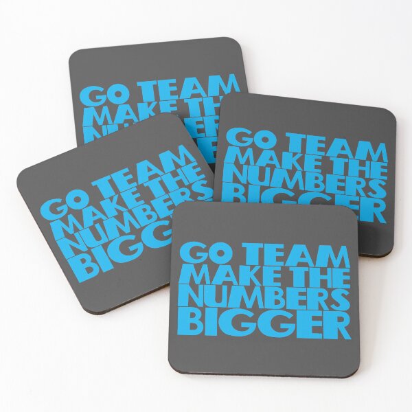 Item preview, Go team! Make the numbers bigger! designed and sold by Leo-Stride.