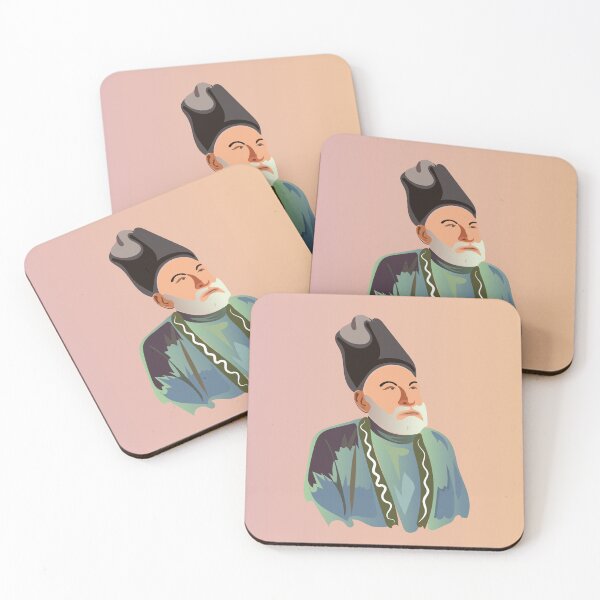 Item preview, Mirza Ghalib's portrait beckons designed and sold by ARI Designs.