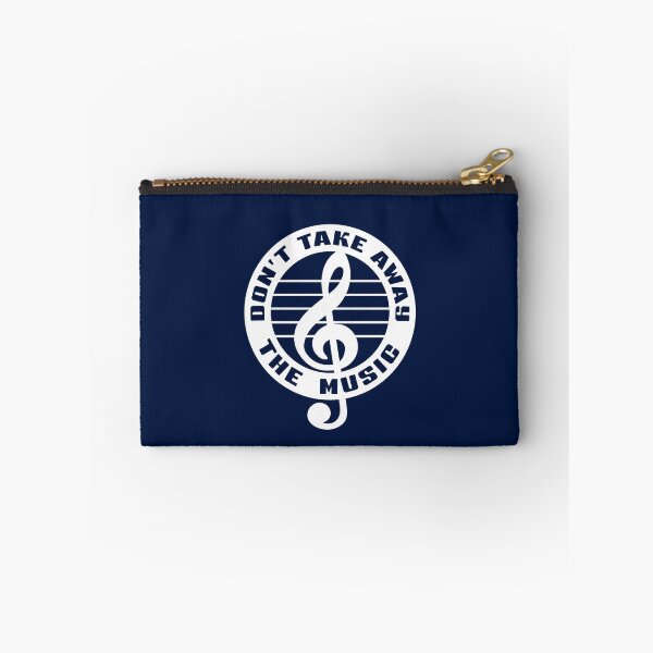 Item preview, DON'T TAKE AWAY THE MUSIC. V2. WHITE. POCKET PRINT. designed and sold by 5hertz.