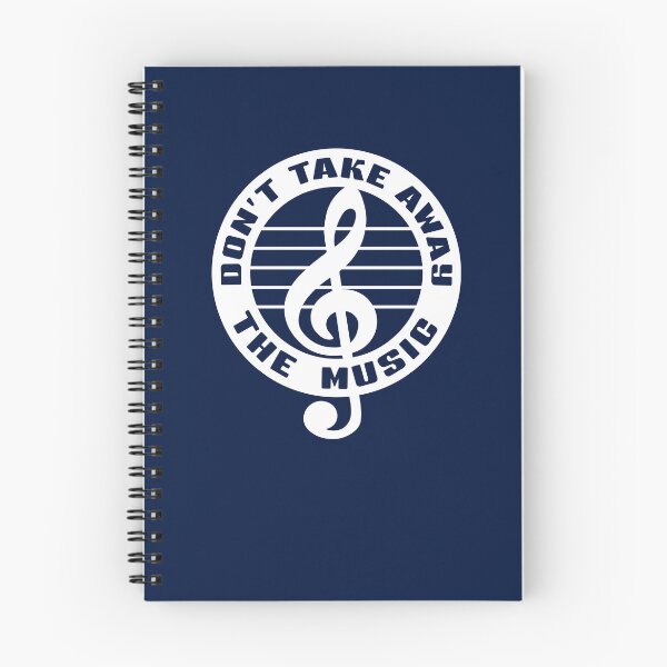 Item preview, DON'T TAKE AWAY THE MUSIC. V2. WHITE. POCKET PRINT. designed and sold by 5hertz.