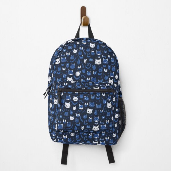 Item preview, Charming Cat Doodles: Midnight Blue Design designed and sold by Daniel Haddad.