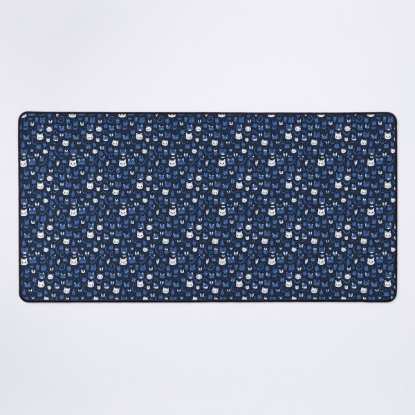 Item preview, Charming Cat Doodles: Midnight Blue Design designed and sold by Daniel Haddad.