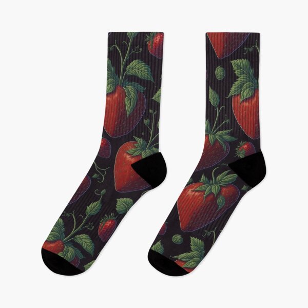 Item preview, Juicy Strawberries: Vibrant Fruit Pattern designed and sold by Daniel Haddad.