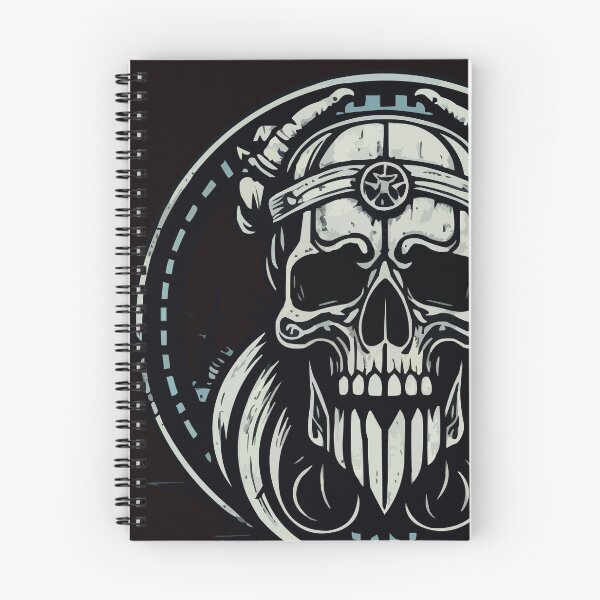 Item preview, Skull, old style hardcore tattoo, Metalhead Viking designed and sold by PhotoArtMC.