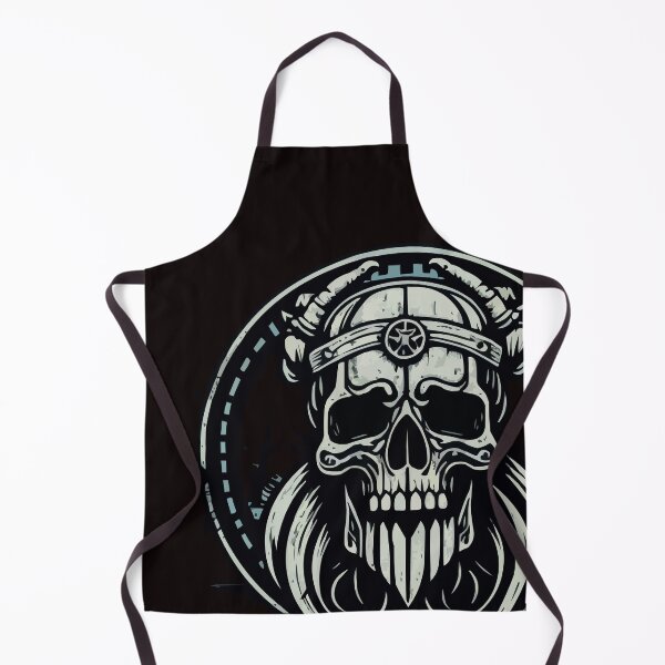 Item preview, Skull, old style hardcore tattoo, Metalhead Viking designed and sold by PhotoArtMC.