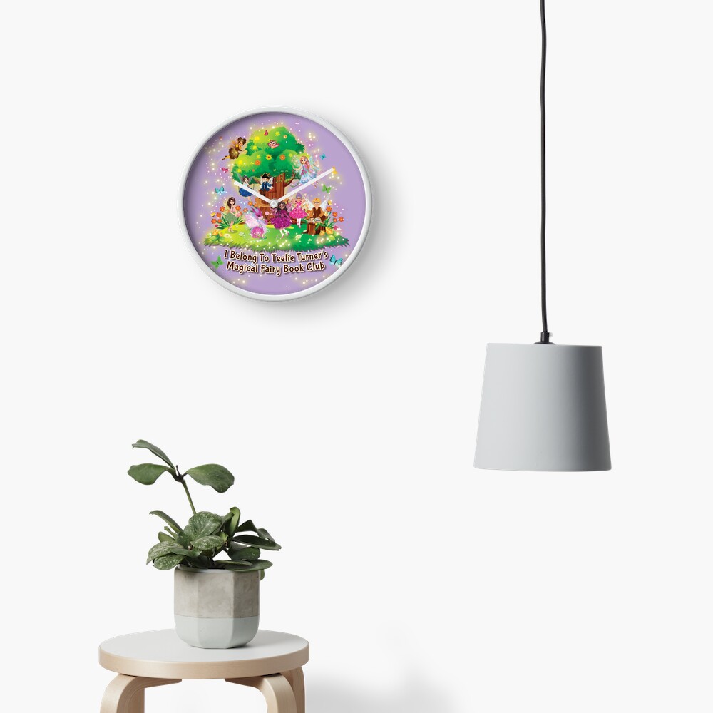 Item preview, Clock designed and sold by FairyBookClub.