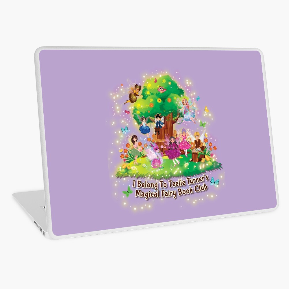 Item preview, Laptop Skin designed and sold by FairyBookClub.