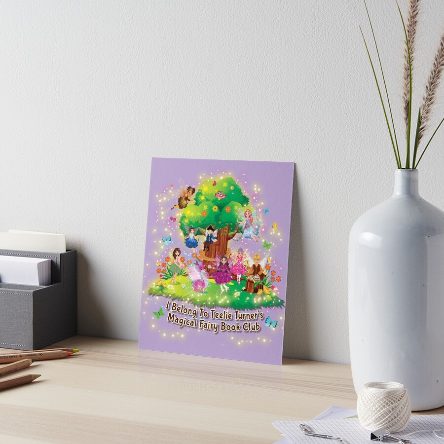 Item preview, Art Board Print designed and sold by FairyBookClub.