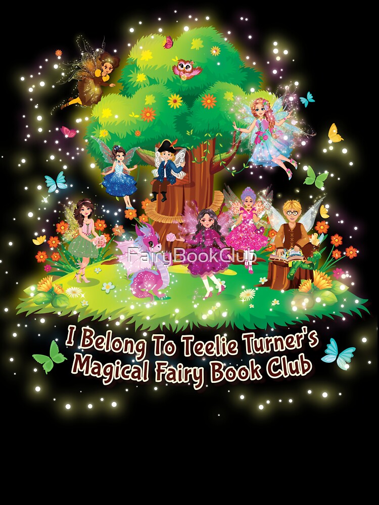 Thumbnail 2 of 2, Kids T-Shirt, Fairies At Play In The Magical Forest Tree~Lovely Lavender™ designed and sold by FairyBookClub.