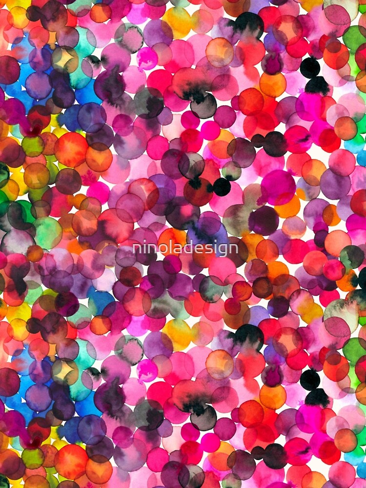 Watercolor dots by ninoladesign