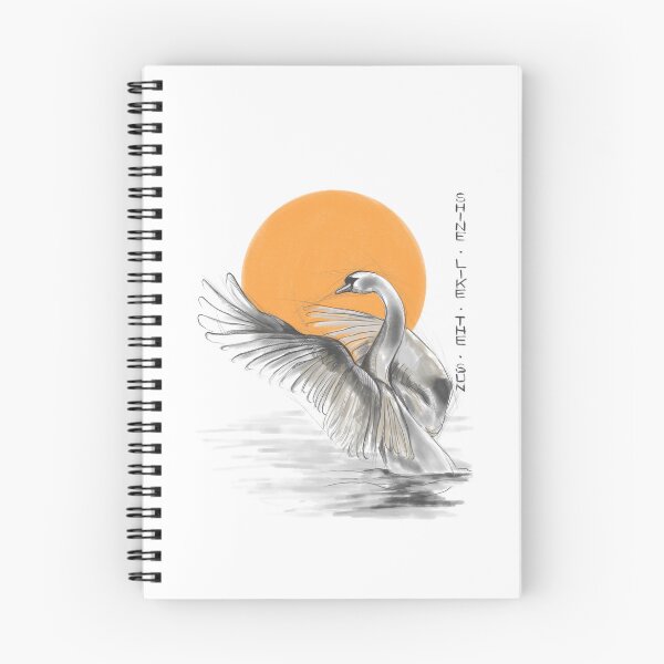 Item preview, Graceful Swan Swimming on a Lake designed and sold by Pandositive.