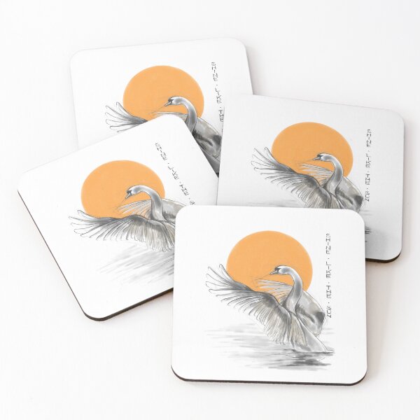Item preview, Graceful Swan Swimming on a Lake designed and sold by Pandositive.