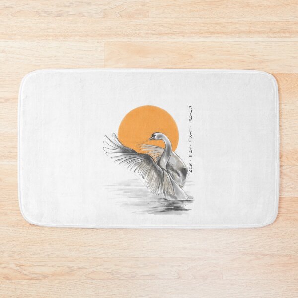 Item preview, Graceful Swan Swimming on a Lake designed and sold by Pandositive.