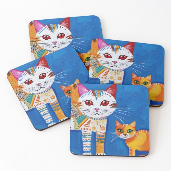 Item preview, Duo of Cats v1 designed and sold by FatGiantCat.