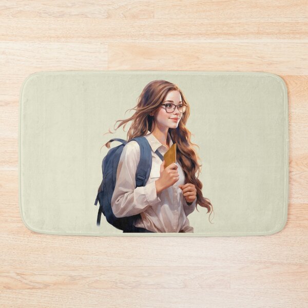 Item preview, Back to School - Student Girl  designed and sold by GiraffeCreative.
