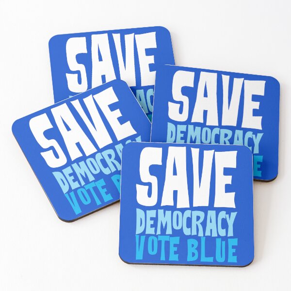 Item preview, VOTE SAVE DEMOCRACY | ACTIVISM designed and sold by Studio Paradox.