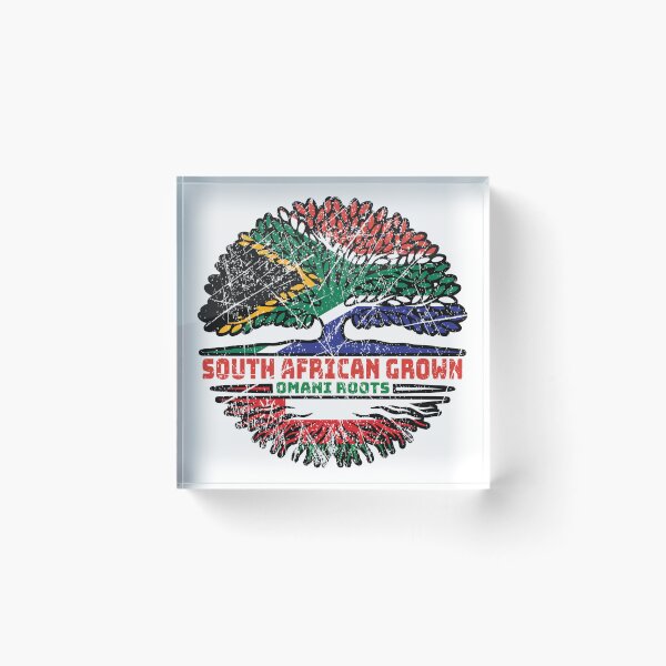 Item preview, Oman Omani South African South Africa Tree Roots Flag designed and sold by FlagX.