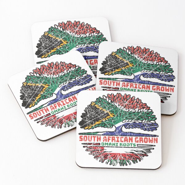 Item preview, Oman Omani South African South Africa Tree Roots Flag designed and sold by FlagX.
