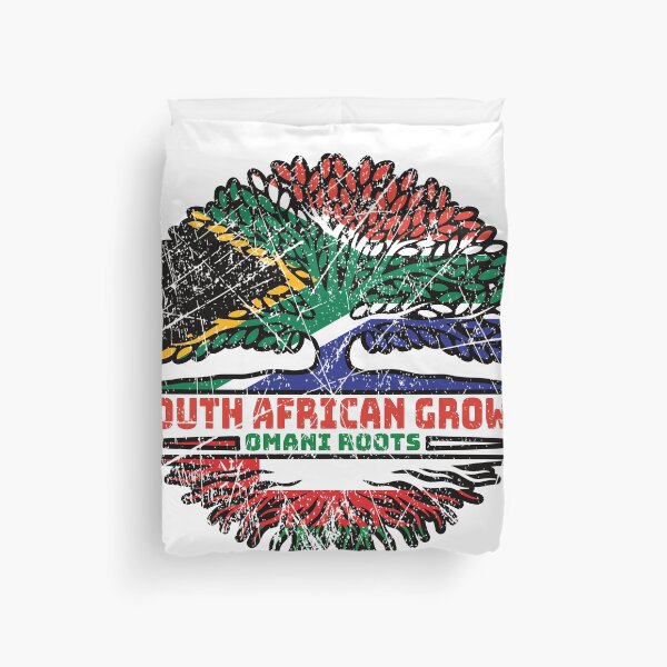 Item preview, Oman Omani South African South Africa Tree Roots Flag designed and sold by FlagX.