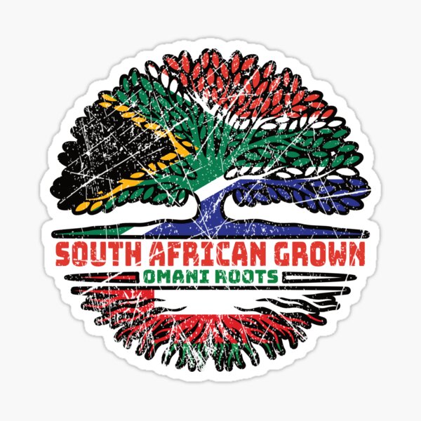 Item preview, Oman Omani South African South Africa Tree Roots Flag designed and sold by FlagX.