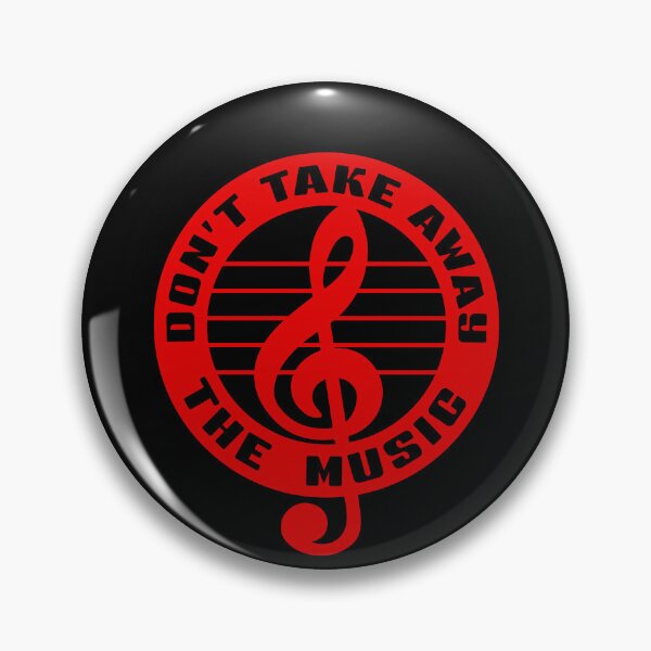 Item preview, DON'T TAKE AWAY THE MUSIC. V2. RED. designed and sold by 5hertz.