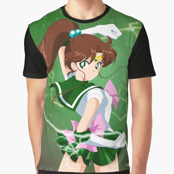 Sailor Jupiter Bluray cover Style Graphic T-Shirt