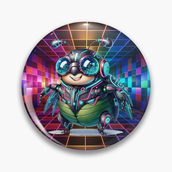 Item preview, Cyberpunk Ladybug designed and sold by Sillytoe.
