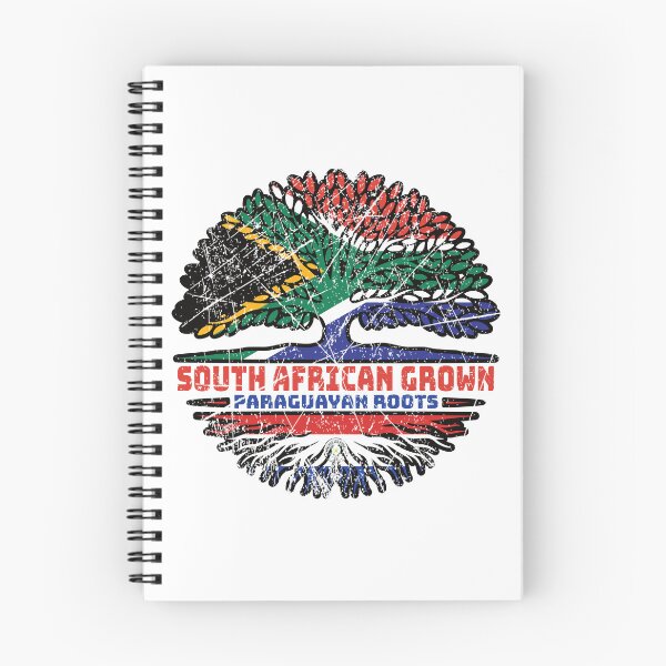 Item preview, Paraguay Paraguayan South African South Africa Tree Roots Flag designed and sold by FlagX.