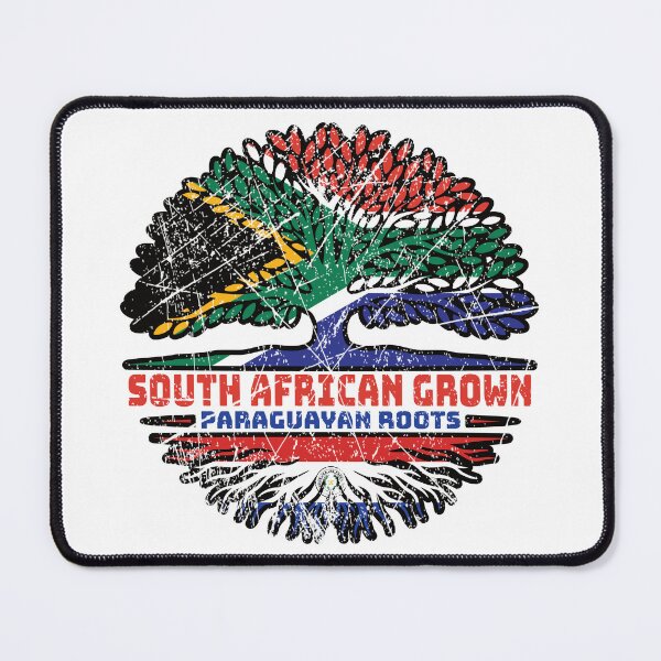 Item preview, Paraguay Paraguayan South African South Africa Tree Roots Flag designed and sold by FlagX.