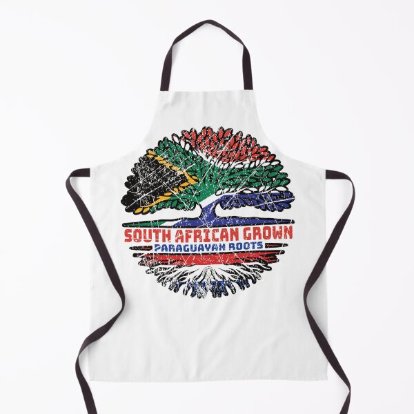 Item preview, Paraguay Paraguayan South African South Africa Tree Roots Flag designed and sold by FlagX.
