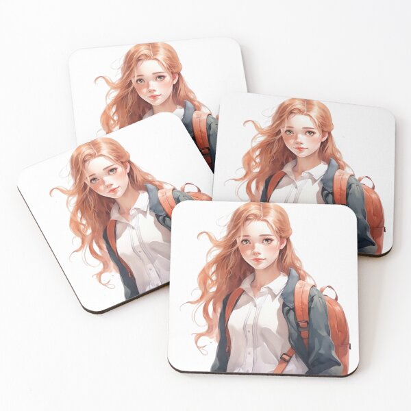 Item preview, Back to School - Student Girl  designed and sold by GiraffeCreative.