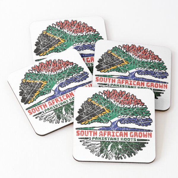 Item preview, Pakistan Pakistani South African South Africa Tree Roots Flag designed and sold by FlagX.
