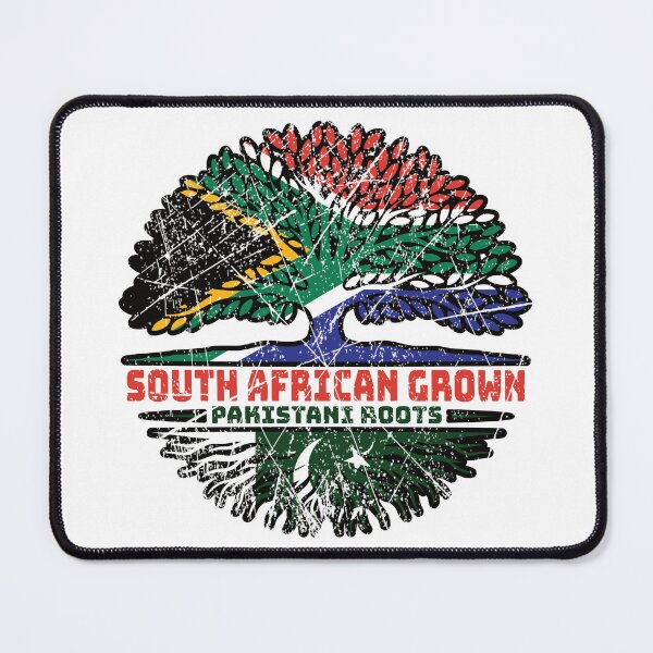 Item preview, Pakistan Pakistani South African South Africa Tree Roots Flag designed and sold by FlagX.