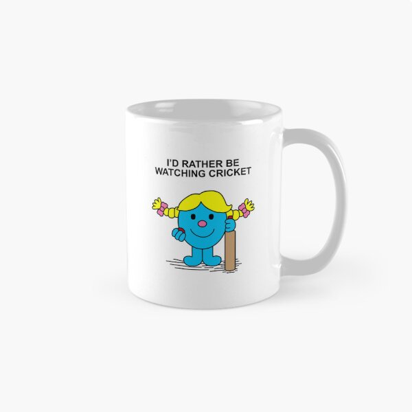 Item preview, Little Miss Id rather be watching cricket designed and sold by Scat the cat.