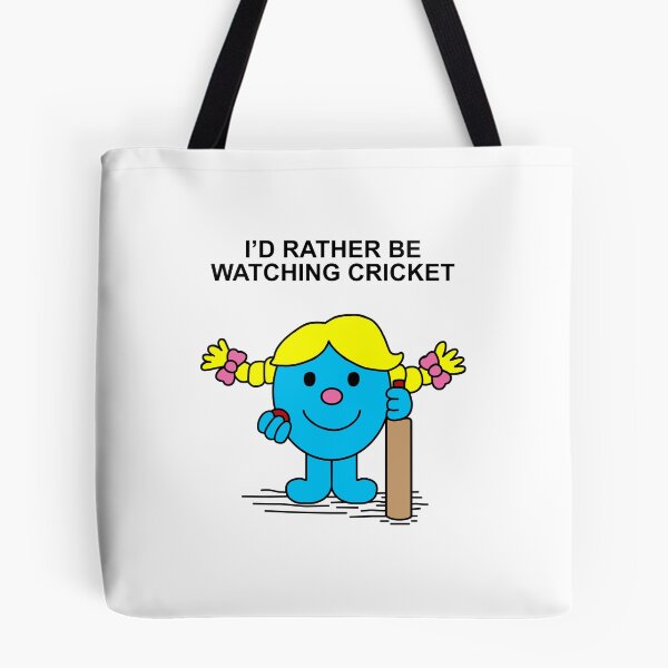 Item preview, Little Miss Id rather be watching cricket designed and sold by Scat the cat.