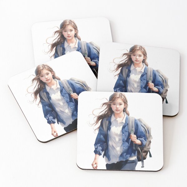 Item preview, Back to School - Student Girl  designed and sold by GiraffeCreative.