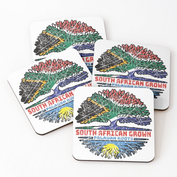 Item preview, Palau Palauan South African South Africa Tree Roots Flag designed and sold by FlagX.