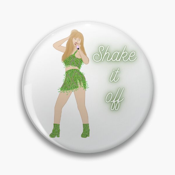 Item preview, Shake it off Green Taylor Swift designed and sold by PrinsessaDesigns.