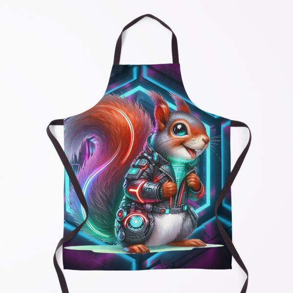 Item preview, Cyber Squirrel Commander designed and sold by Sillytoe.